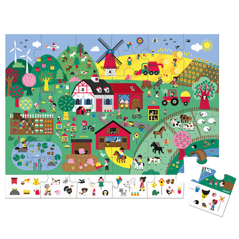 JANOD - Observation Puzzle - Farm